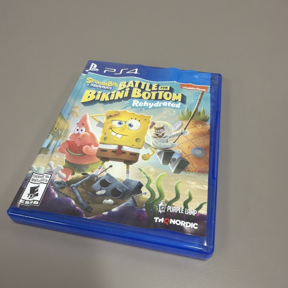 SpongeBob SquarePants: Battle for Bikini Bottom – Rehydrated - Sony PS4 -